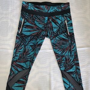Tropical Lululemon leggings
